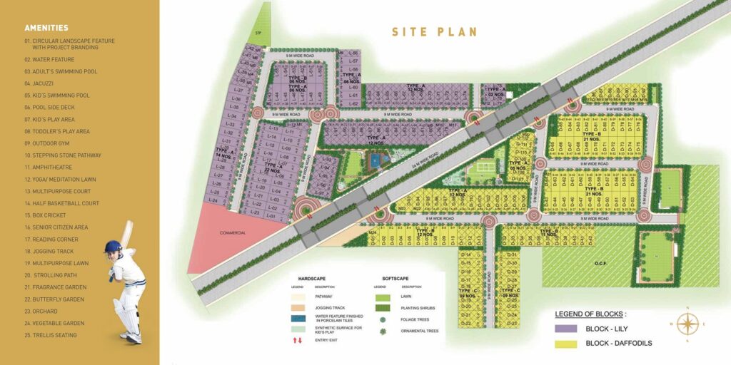 Site Plan of SG City 81